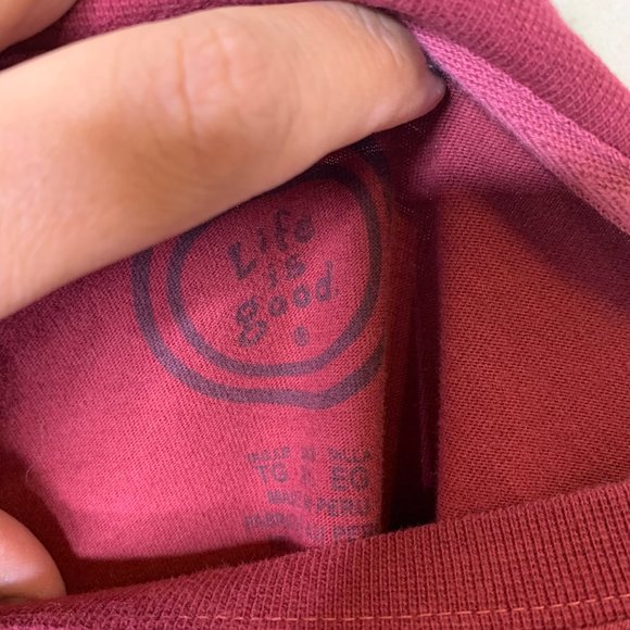 Life is Good Snowman Grilling Long Sleeve Shirt - Picture 3 of 4